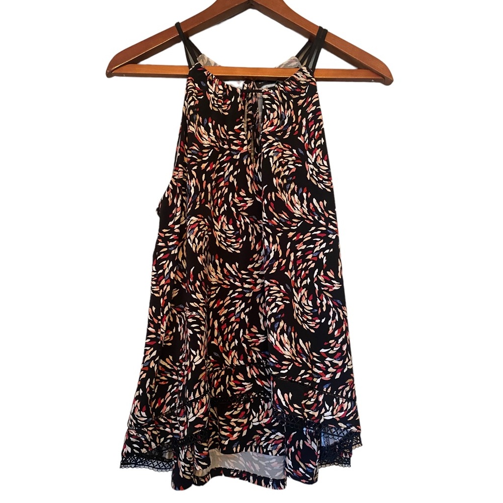 White House Black Market Patterned Sleeveless Top